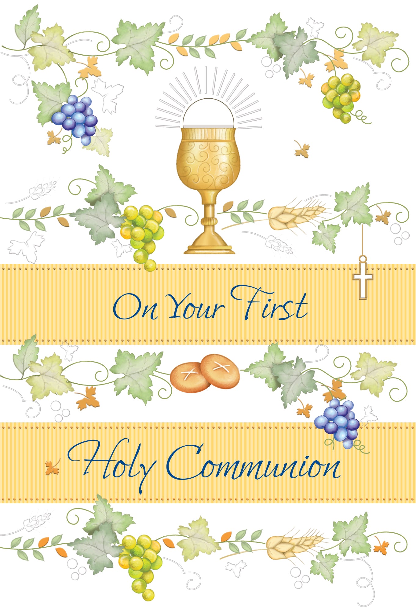 Communion Card – The Paschal Lamb for Printable First Communion Cards Free