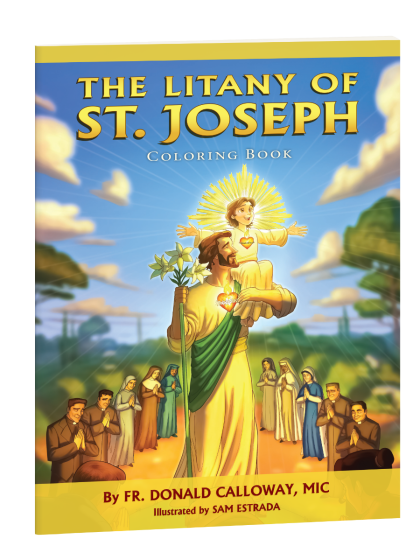 The Litany of St. Joseph Coloring Book – The Paschal Lamb