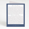 Rosary Card | Sacrament | OCIA